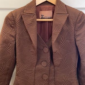 John Galliano Dress Jacket